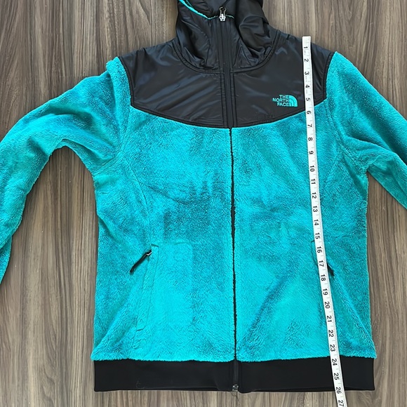 The North Face Women's Oso Full Zip Hooded Fleece Jacket Kokomo Green size large - Picture 12 of 13